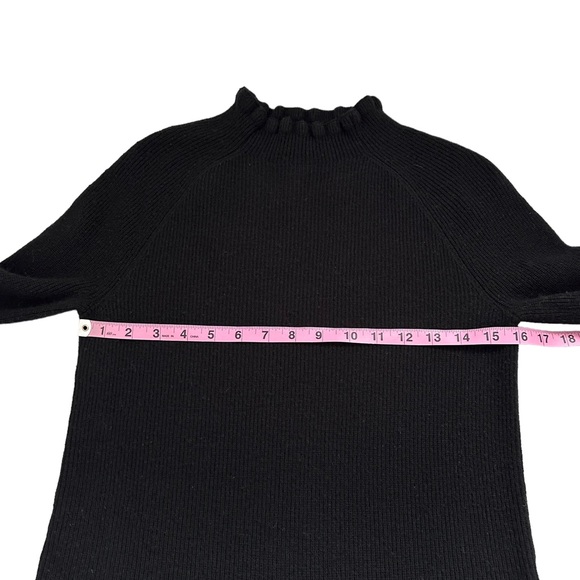 Banana Republic | Ruffle Sleeve Ribbed Knit Sweater Size S - Picture 10 of 11